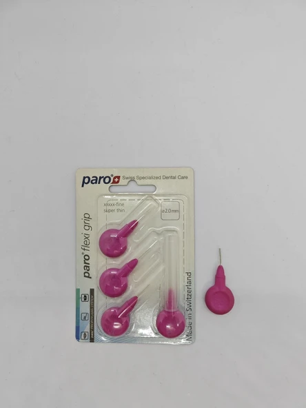 TechTic 1078 Flexi Kauçuk Arayüz Ortodonti Köprü ve İmplant Fırçası Arayüz Diş Fırçası - 4