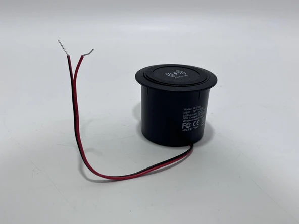 W-0101 Kablosuz Type-C USB Portlu Araç Şarj Soketi Adaptörü 12V-24V - 4