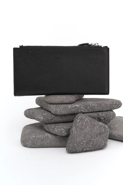 Kadın Deri Cüzdan Siyah 213505 - 6