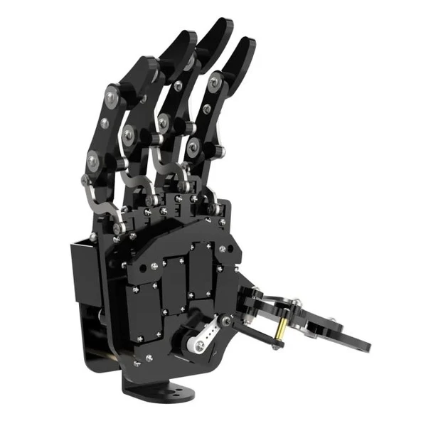 LewanSoul Robot El Beş Parmak Biyonik Robot Mekanik Kol DIY Right Hand