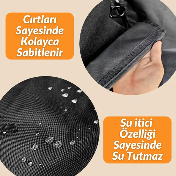 Glanz Oto Bagaj Koruma Örtüsü Suya Dayanıklı Kolay Temizlenebilir Araç Bagaj Örtüsü - 3