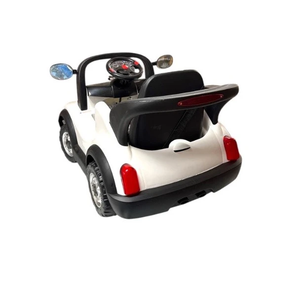 Babyhope W431r Akülü Araba - 12v - Uzaktan Kumandalı - Sd-Usb-Mp3 Beyaz - 2