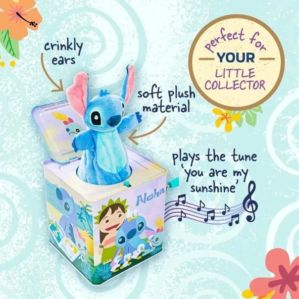 Lilo ve Stitch Klasik Jack in The Box Müzikli Oyuncak - 3