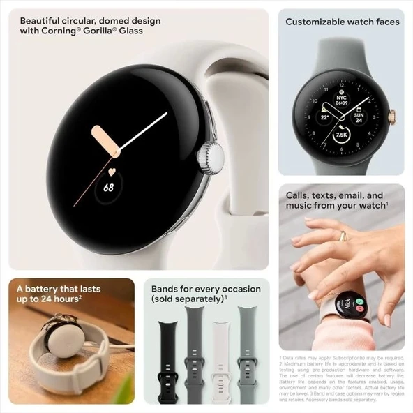 Google Pixel Watch Android Akıllı Saat - 8