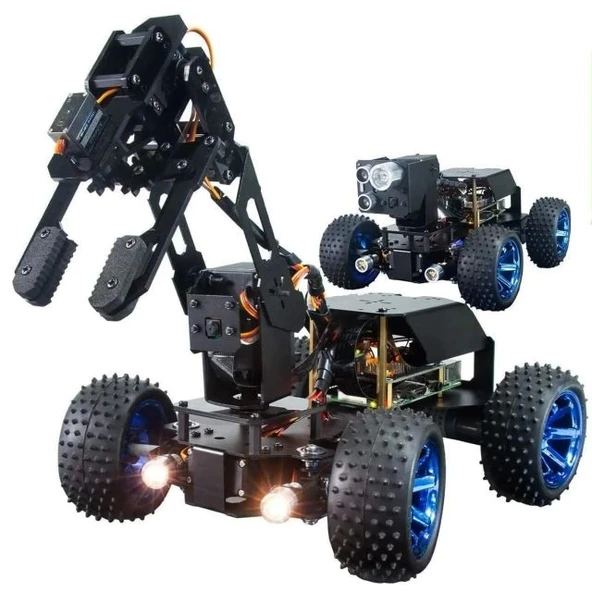 Adeept Pi Robot Kit Programlamayla Uyumlu Adeept PiCar-Pro