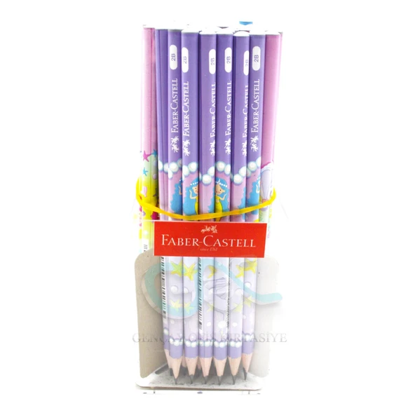 Faber-Castell Denizkızı 2B Yuvarlak Kurşun Kalem 72 Adet 59257
