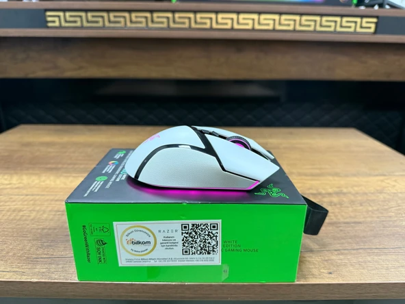 Razer Basilisk V3 Pro RZ01-04620200-R3G1 Beyaz RGB Optik Kablolu/Kablosuz Oyuncu Mouse (İKİNCİ EL) - 4