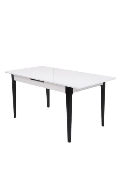 Paris Norte Lak Panel Mutfak Masa Sandalye Takımı 80x130cm - Resim 10