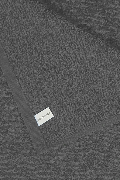 2 li Lüks El Yüz Havlu Seti 50x90 Cm %100 Pamuklu Gramajlı Bejra - 8