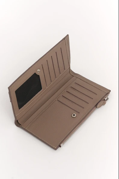 Kadın Deri Cüzdan Gri 213505 - 4