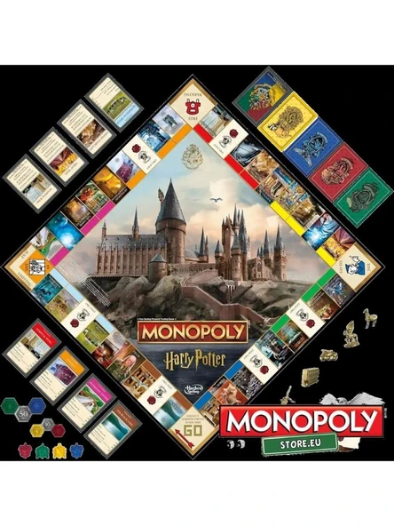 Hasbro Monopoly Harry Potter F9422 - 4