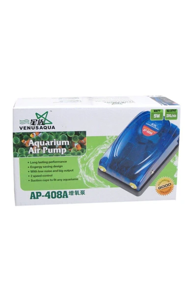 Venus Aqua Ap-408a Çift Çıkışlı Hava Motoru 5w