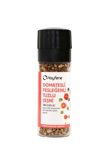 Domatesli Fesleğenli Tuzlu Çeşni 55 gr (DEĞİRMEN KAPAKLI)