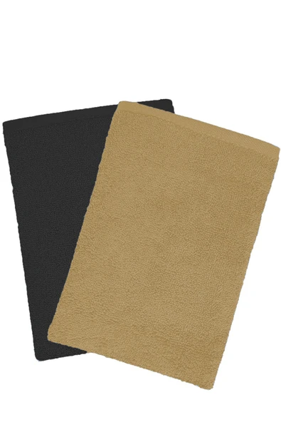 2 li Lüks El Yüz Havlu Seti 50x90 Cm %100 Pamuklu Gramajlı Sija - 3