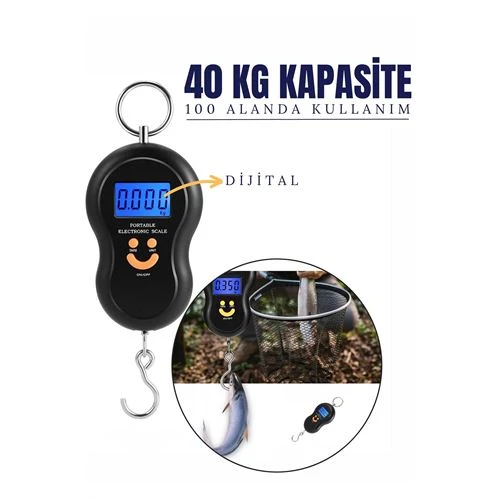 ModaCar Balıkçı Tipi Dijital 100 Alanda Kullanım El Tartısı - 2