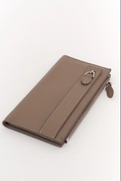 Kadın Deri Cüzdan Gri 213505