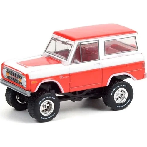 Greenlight 1/64 1977 Ford Bronco Custom Model Araba