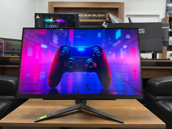 LG UltraGear 27GR75Q-B 27” 1ms 2K QHD Pivot IPS 165Hz Oyuncu Monitörü (İKİNCİ EL) - 2