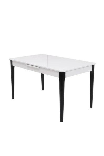 Paris Norte Lak Panel Mutfak Masa Sandalye Takımı 80x130cm - Resim 9