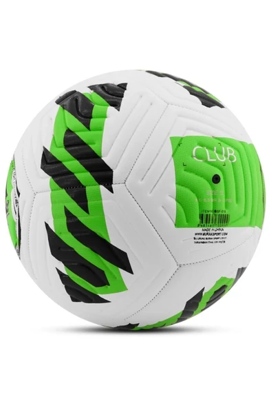 Yeşil Yeni Desenli Futbol Topu 4 Astarlı No:5 480 Gr + Pompa Hediyeli X507 - 2