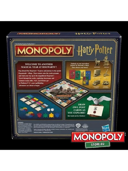Hasbro Monopoly Harry Potter F9422 - 5
