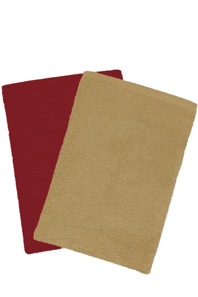 2 li Lüks El Yüz Havlu Seti 50x90 Cm %100 Pamuklu Gramajlı Bejra - 3