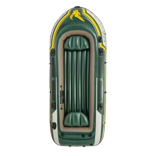 Şişme Bot Seti - Intex - Seahawk 4 - 351cm - 4 Kişilik (68351) - 2
