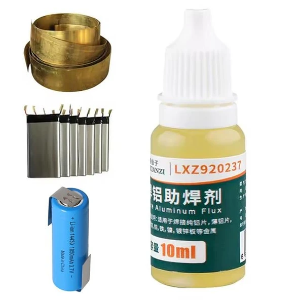 Powermaster Sıvı Lehim Flux Pastası 10ML Paslanmaz Çelik Nikel Alüminyum Bakır