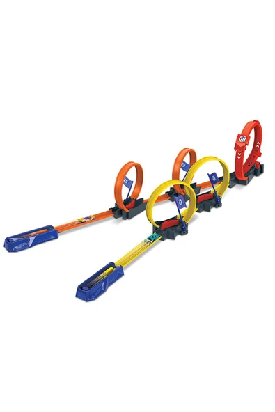 Hot Wheels Çok Çemberli Yarış Seti: Dev Çemberi İlk Aşan Sen Ol, Diğer Setlerle Bağlan! - 4