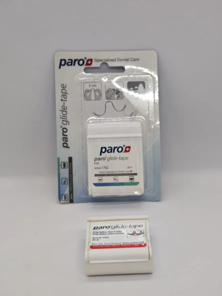 TechTic Paro 1762 Glide Tape 20m Dar Aralıklar İçin Diş Bakımı - 5
