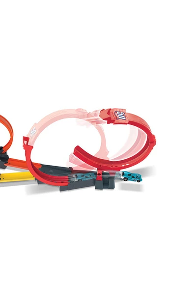 Hot Wheels Çok Çemberli Yarış Seti: Dev Çemberi İlk Aşan Sen Ol, Diğer Setlerle Bağlan! - 5