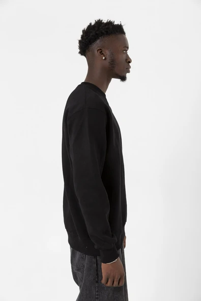 5 Yıldız Sarı Kırmızı İmparatorluk Siyah Erkek 2ip Sweatshirt - 3