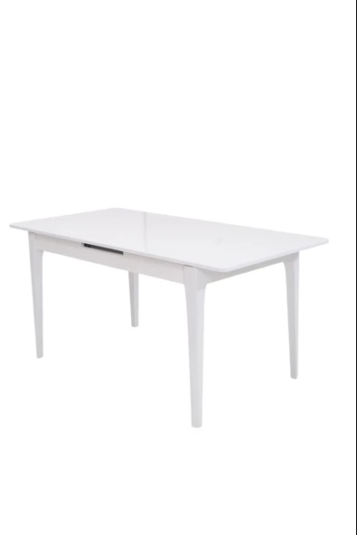 Paris Norte Lak Panel Mutfak Masa Sandalye Takımı 80x130cm - Resim 5