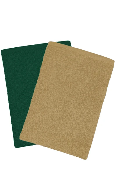 2 li Lüks El Yüz Havlu Seti 50x90 Cm %100 Pamuklu Gramajlı Bejra - 10