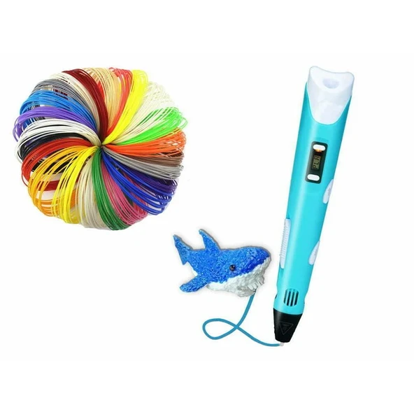 S Line USB 3D Kalem ve 9 Metre Filament Seti - 2