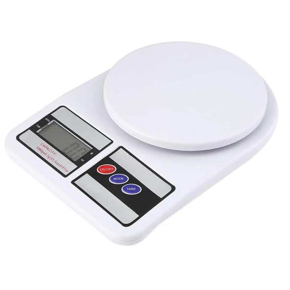 S Line Dijital Mutfak Tartısı (LCD Ekranlı, 10KG Kapasiteli, Hassas Ölçüm) - 2