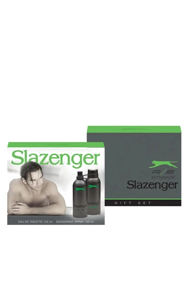 Slazenger Activesport Parfüm 125 Ml ve Deodorant 150 Ml Set Yeşil - 2