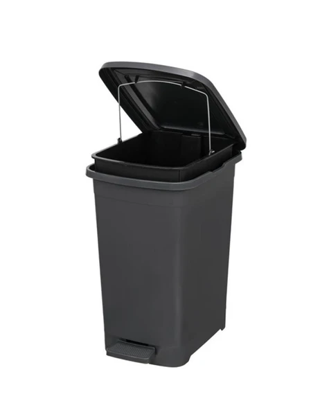 Omnipazar ELF-İ342 Slim Pedallı Plastik Çöp Kovası İç Kovalı 25 lt - 3
