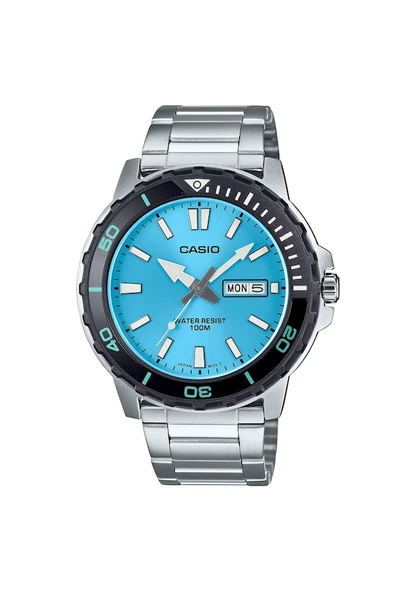 Casio Mtd-125d-2a3vdf Erkek Kol Saati Metalik Gri