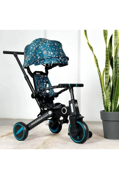 Trike Ebeveyn Kontrollü Çift Yönlü Katlanabilir Bisiklet - 2
