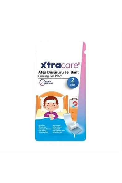 Xtracare Ateş Düşürücü Jel Bant 2 Adet