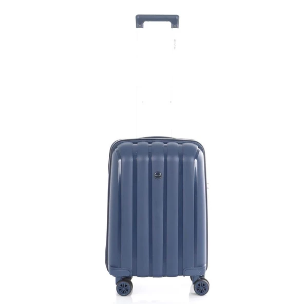 MÇS Bavul Büyük ve Kabin 2li Set Kırılmaz Silikon Valiz V305 Laci - 8