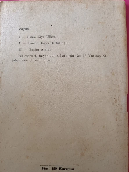 Cevab'a Cevab'ım - İstanbul'un Fethi Hakkında Enteresan Bir Fetva Adlı Eserime Sayın M. Raif Ogan Bey'in Cevab'ına Cevabdır Ali Rıza Sağman - 2