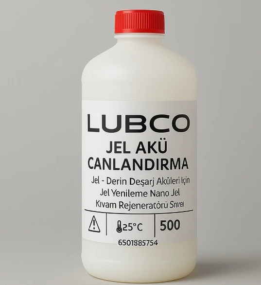 LUBCO Yeni Nesil jel Kıvamı Jel Akü Yenileme Rejaneratör Sıvısı 500 grm