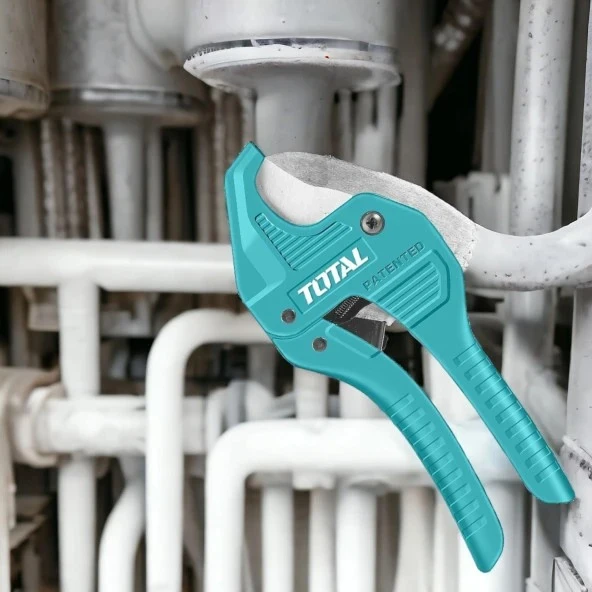 Total PPRC Profesyonel Plastik Tesisat Borusu Boru Kesme Makası 3-42 mm Çelik - 3