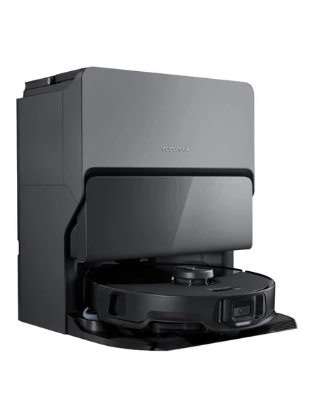Roborock S8 MaxV Ultra Siyah Çöp İstasyonlu Akıllı Robot Süpürge