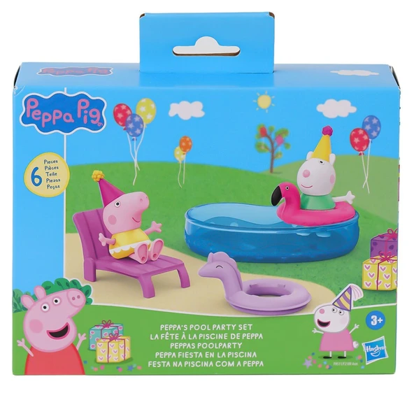 F2189 Peppa Pig Anıları Oyun Seti +3 yaş - 2