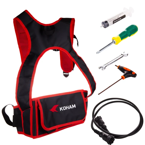 KOHAM KH-TP30 ÇAY TOPLAMA MAKİNESİ AKÜLÜ SEPETLİ - 4