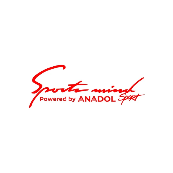 Sports Mind Anadol Sports Sticker 17x17 Cm Kırmızı