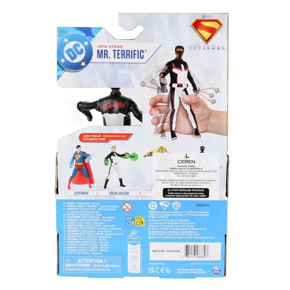 Nessiworld  SPM-6073190 Superman Epic Strike  Figür - Resim 5